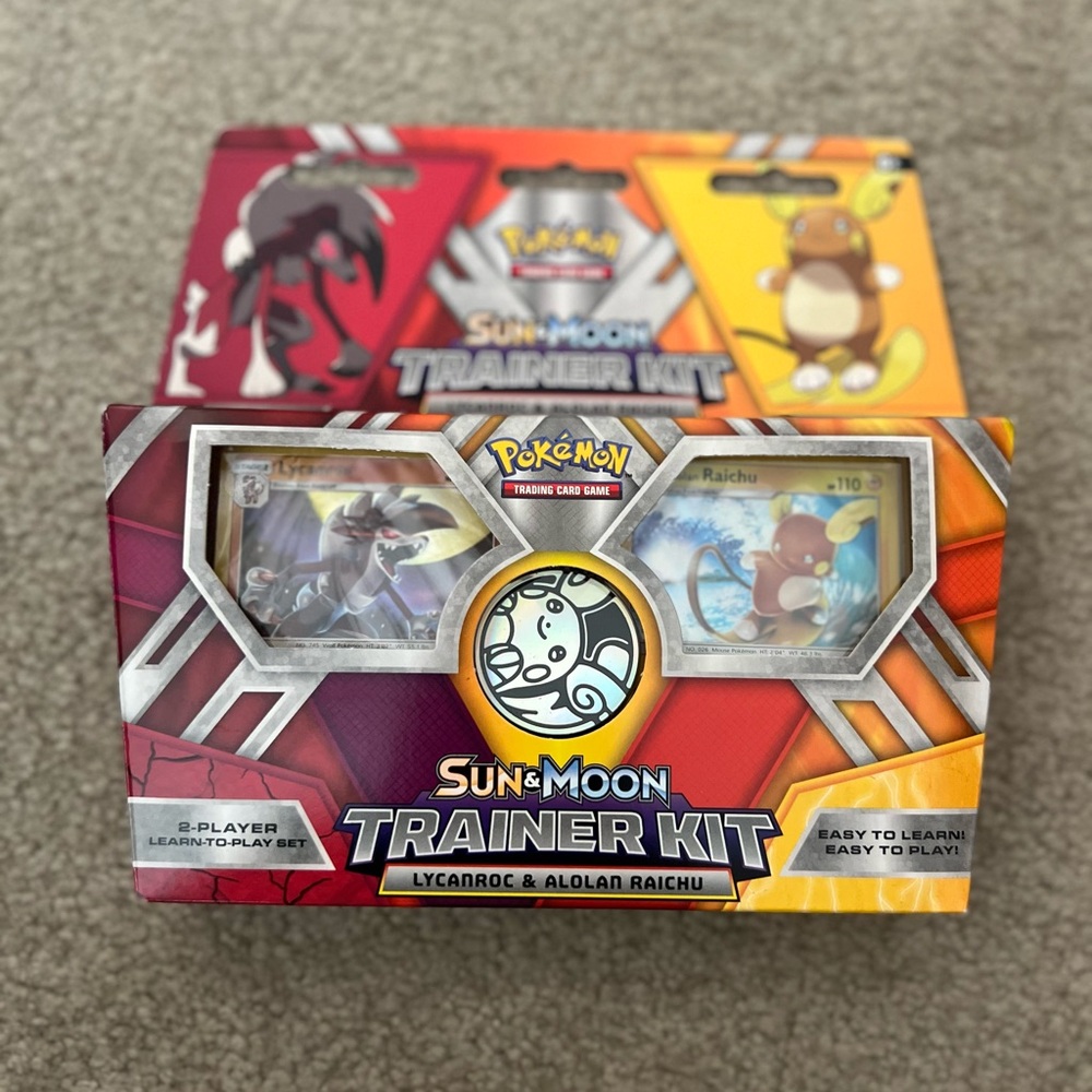 Pokemon Red and Yellow Trading Card Collection